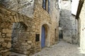 Narrow street of Lacoste Royalty Free Stock Photo