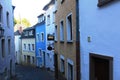 Architecture of a little German town, Saarburg at the Saar River