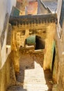 On the street in Medina. Moulay Idriss Zerhoun, Morocco