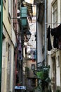 Narrow street of Miragaia in Porto