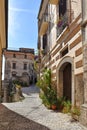 The tourist town of Alvito in the province of Frosinone.