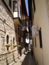 Narrow street in the old part of Antalya