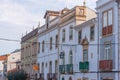 Narrow street in the old town in Portuguese village Castelo de V Royalty Free Stock Photo