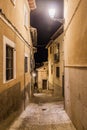 Narrow street in the old town of Toledo, Spa Royalty Free Stock Photo