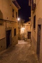 Narrow street in the old town of Toledo, Spa Royalty Free Stock Photo