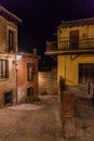 Narrow street in the old town of Toledo, Spa Royalty Free Stock Photo