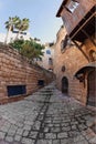 Narrow street in Old Yaffo.