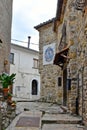 The village of Sasso di Castalda in the Basilicata region, Italy.