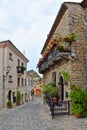 The village of Sasso di Castalda in the Basilicata region, Italy.