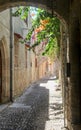 Narrow street, Rhodes Town