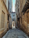 narrow street Spain antiquity the old Town