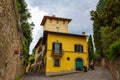 Picturesque Florence old street view Tuscany Italy Royalty Free Stock Photo