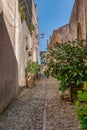 Narrow street Trapani Sicily