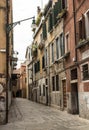 Narrow street in Venice