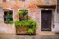 Narrow street in Venice Royalty Free Stock Photo