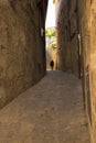 ÃÅedieval street in Volterra,Italy