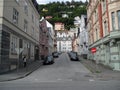 Narrow Streets of Bergen Norway