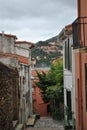 Narrow streets of Collioure