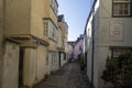 Narrow streets in the heart of Oxford, Oxfordshire Royalty Free Stock Photo