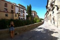 Narrow streets in the historical district og Granada 13