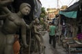 Narrow streets of Kumartuli,Kolkata,India