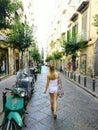 Narrow streets of Naples