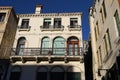 Narrow streets and old houses in Venice, Italy Royalty Free Stock Photo