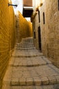 Narrow streets of Old Jaffa.