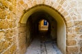 Narrow streets of Old Jaffa.