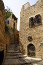 Narrow streets of old Jaffa. Israel Royalty Free Stock Photo