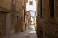 Narrow streets of old town of Toledo, Spain Royalty Free Stock Photo