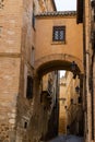 Narrow streets of old town of Toledo, Spain Royalty Free Stock Photo