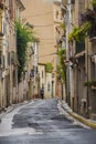 The narrow streets of Pezenas in southern France make it an enchanting village