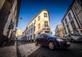 Narrow streets of Ponta Delgada