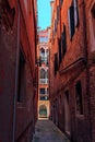 Narrow streets of Venice