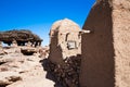 Narrow way of a Dogon village. Royalty Free Stock Photo