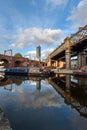 Bridgewater Canal Castlefield Manchester Royalty Free Stock Photo