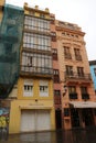 The `narrowest house in Europe` Valencia Spain Stock Photo editorial