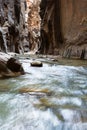 The Narrows in Zion NP Royalty Free Stock Photo