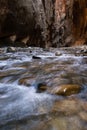 The Narrows in Zion NP Royalty Free Stock Photo