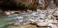 The Narrows in Zion NP Royalty Free Stock Photo