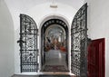 Narthex of Our Lady of Perpetual Help Ukrainian Greek Catholic church in Lviv, Ukraine