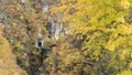 Naruko Gorge Autumn leaves in the fall season, Japan