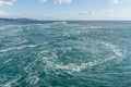 Naruto whirlpools in Tokushima, Japan