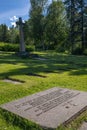 Narvik City Cemetery. German, french, commonwealth and Norwegian military cemetery. Second World War