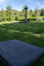 Narvik City Cemetery. German, french, commonwealth and Norwegian military cemetery. Second World War