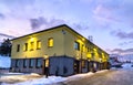 Narvik station building in Norway Royalty Free Stock Photo