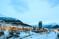Narvik Town Square Royalty Free Stock Photo