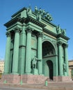 Narvskije gate. Triumphal arch