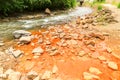 Narzan. Natural healing mineral spring at the rocky ridge of the North Caucasus in Russia Royalty Free Stock Photo